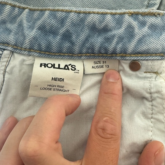 ROLLA’S High rise Straight Leg Loose Fit - Picture 3 of 3